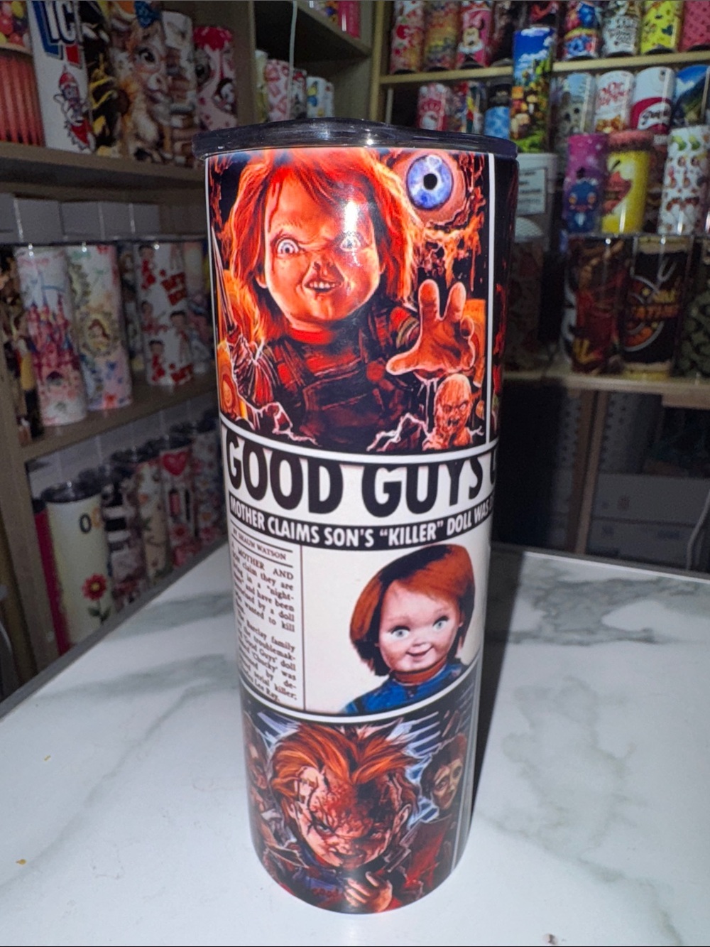 20oz Good Guys Chucky TUMBLER